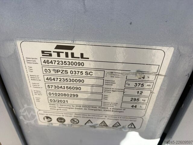 VS-22981 Elektrisk dubbelstaplande staplare Still 2344 mm STILL EXV SF 16