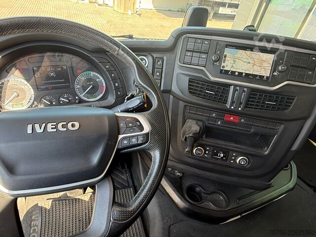 Camião plataforma com lona Iveco S-Way 260SY48 Pritsche 9.60m mit Plane