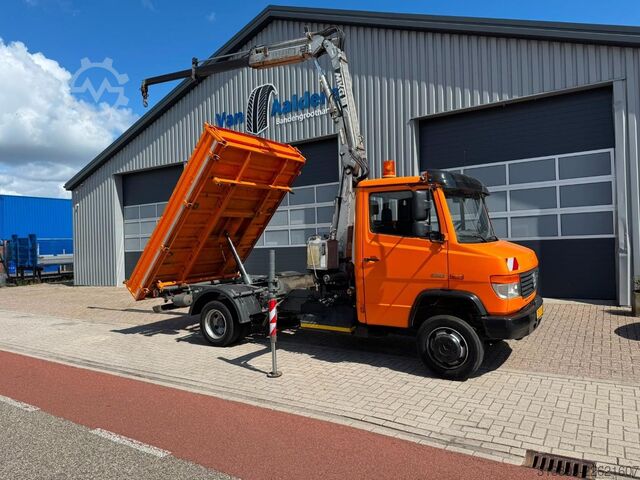 Třístranný sklápěč Mercedes-Benz Vario 816 Kraan / 3-zijdige Kipper, EURO 5