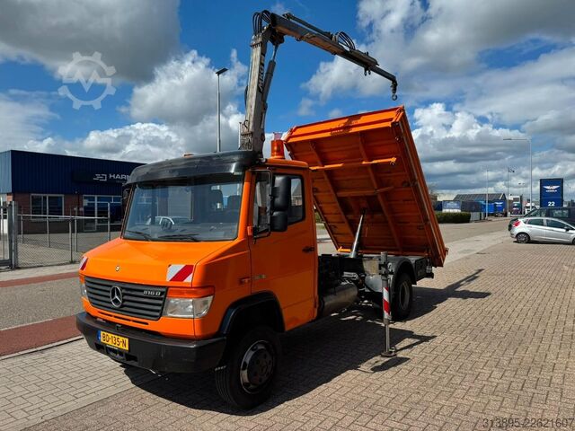 Třístranný sklápěč Mercedes-Benz Vario 816 Kraan / 3-zijdige Kipper, EURO 5