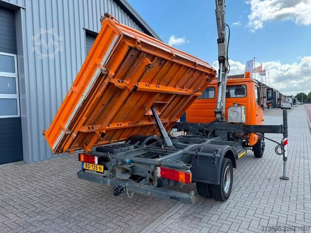 3-sidet tippelad Mercedes-Benz Vario 816 Kraan / 3-zijdige Kipper, EURO 5