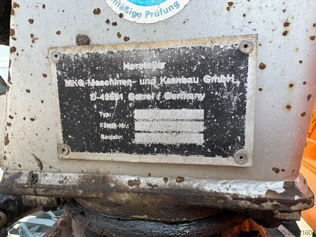 3-sidet tippelad Mercedes-Benz Vario 816 Kraan / 3-zijdige Kipper, EURO 5