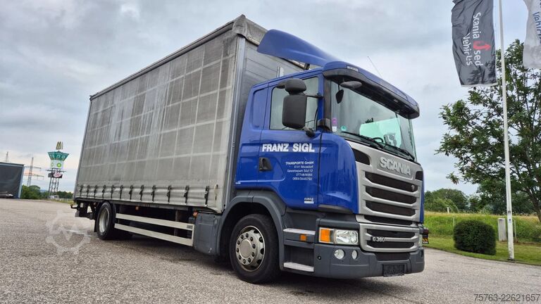 Csúszó ponyva Scania G360 4x2 - Tautliner - Retarder - Euro 6 - Opti...