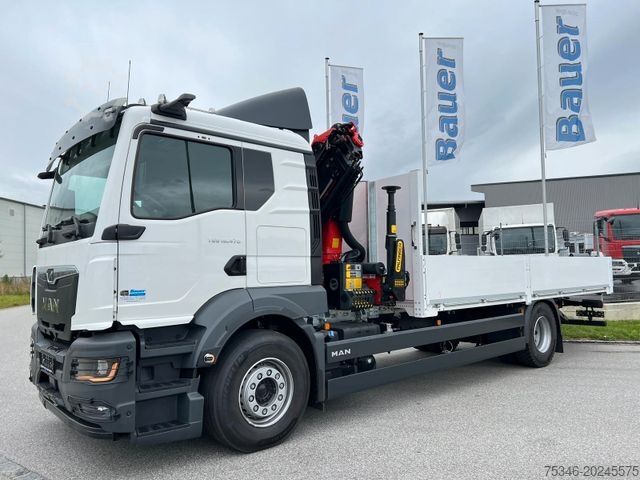 Lastbilmonteret kran MAN TGS 18.470 BL/PK 14.502/Funk/6,20m Prit./ 9 tkm