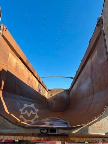 Kippers oplegger KEMPF Stahlhalbschalenmulde, SKM 35/3 SR, 48cbm