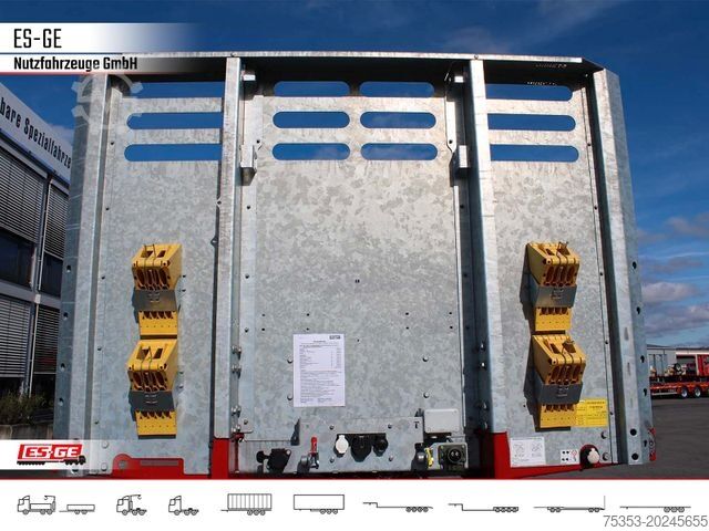 Arbejdsplatform sættevogn FAYMONVILLE MAX Trailer MAX210 Telesattel