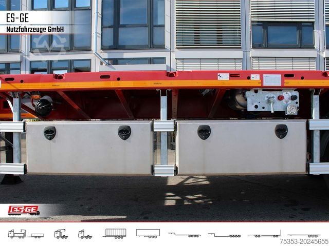 Arbejdsplatform sættevogn FAYMONVILLE MAX Trailer MAX210 Telesattel