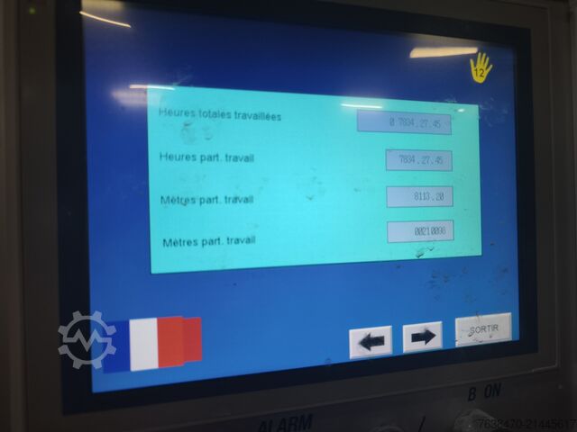 Kantenpoliermaschine Comandulli Edilux 10+6