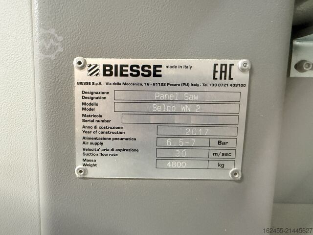 Piła panelowa BIESSE SELCO WN 2