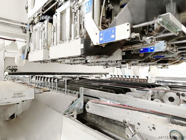 LINEA DE TALADRO AUTOMATICO + Splitting MORBIDELLI + MAHROS + CELASCHI (SCM) PowerFlex + Brush + SPL