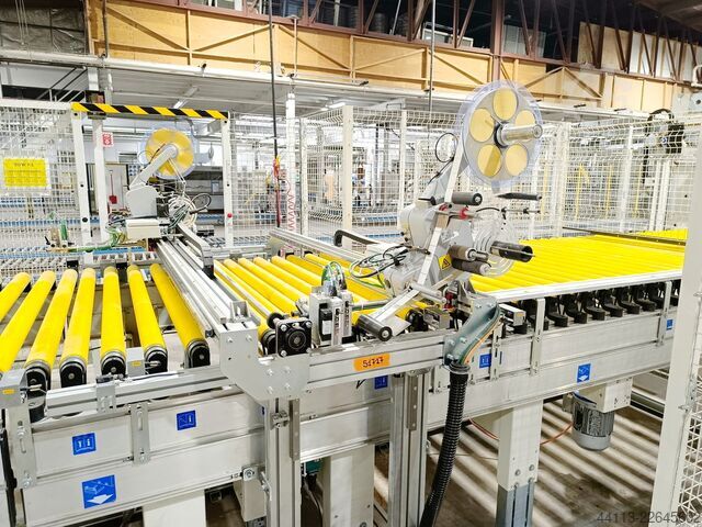 LINEA DE TALADRO AUTOMATICO + Splitting MORBIDELLI + MAHROS + CELASCHI (SCM) PowerFlex + Brush + SPL