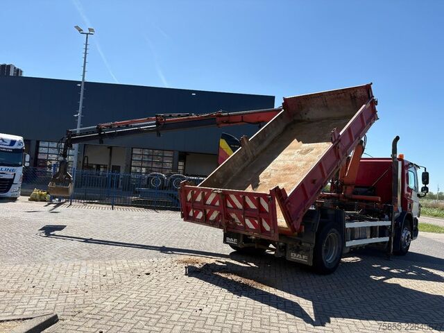 Sklápěč s jeřábem DAF CF75.310 Tipper / Crane / Manual / Euro 5 / 100...