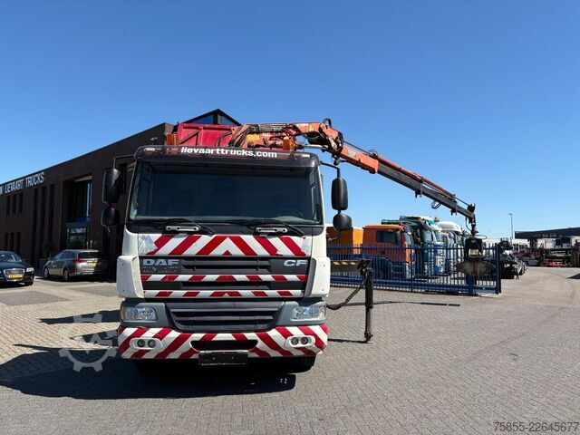Sklápěč s jeřábem DAF CF75.310 Tipper / Crane / Manual / Euro 5 / 100...