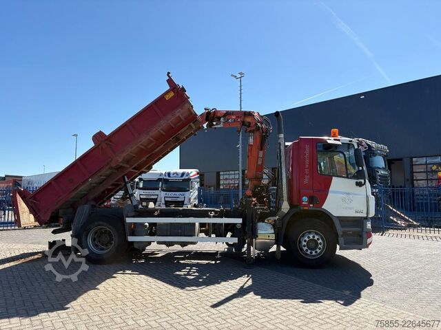 Sklápěč s jeřábem DAF CF75.310 Tipper / Crane / Manual / Euro 5 / 100...