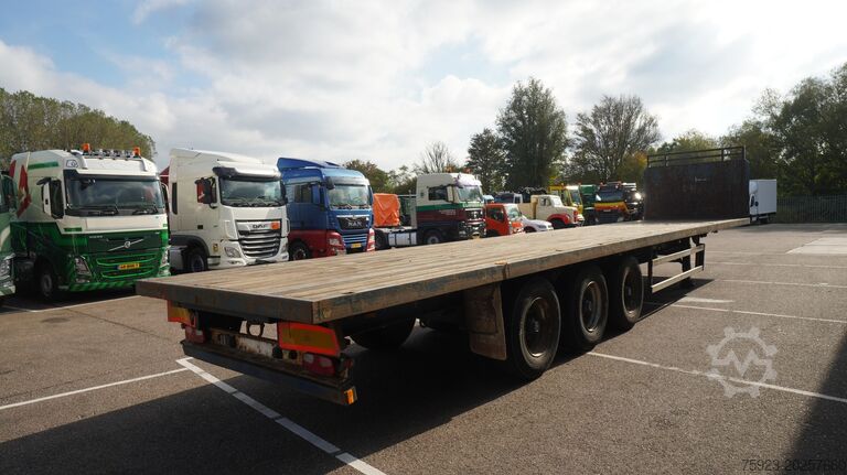 Platform römorku Groenewegen 3 AXLE FLATBED TRAILER