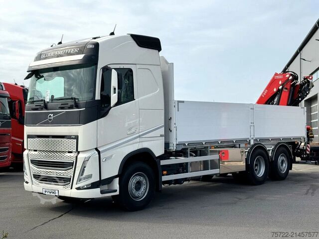 Nakládací plošina Volvo FH 460 6x2-4 Baustoff-Pritsche m.Fassi  MIETE