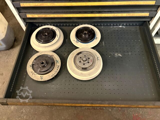 Dílenská zásuvková skříň s obsahem KIND Workshop drawer cabinet with contents