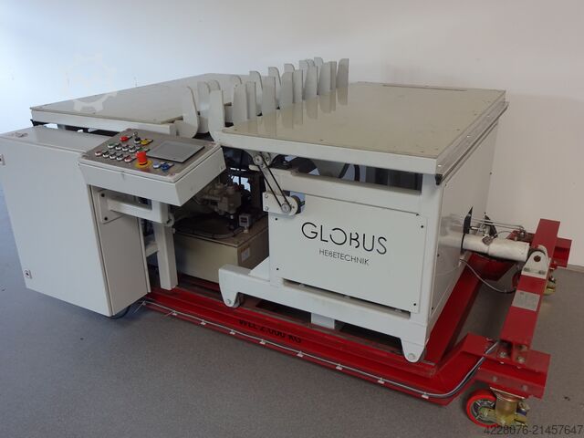 Table élévatrice, table de retournement, table rotative, panneaux Globus Hebetechnik PW2000, Plattenwender, Wendevorrichtung
