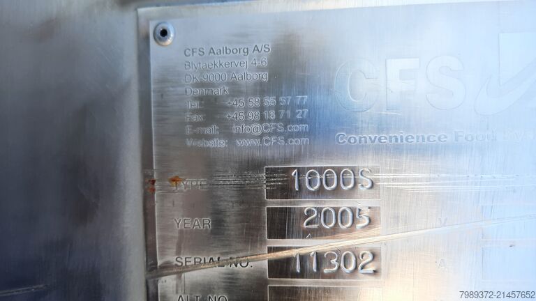 Vleesverwerkingsmachine CFS 1000S