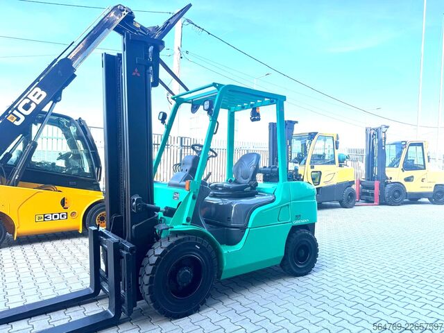4-hjulig gaffeltruck Mitsubishi FD35NT /Diesel/Only 6012 hours/New Price