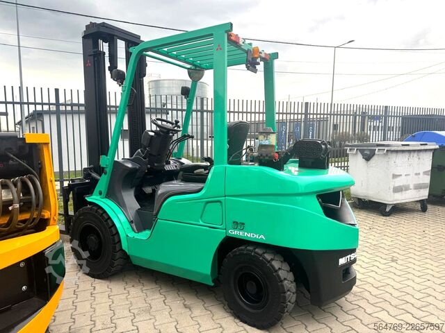 4-hjulig gaffeltruck Mitsubishi FD35NT /Diesel/Only 6012 hours/New Price