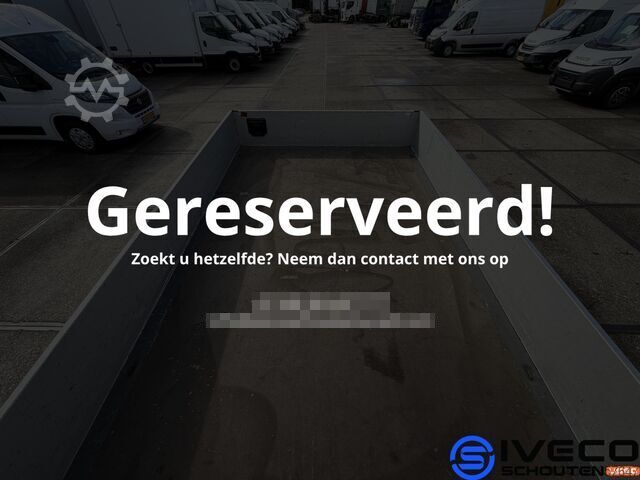 Platforma ładunkowa Iveco Daily 35C14 A8 2.3L 140pk W4100 | Dubbele cabin...
