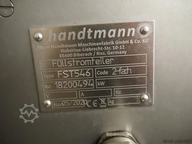 Burklinje (upp till 2000 burkar/tim) Handtmann / Stiller VF830+Verbufa+STA2000