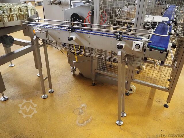 Burklinje (upp till 2000 burkar/tim) Handtmann / Stiller VF830+Verbufa+STA2000