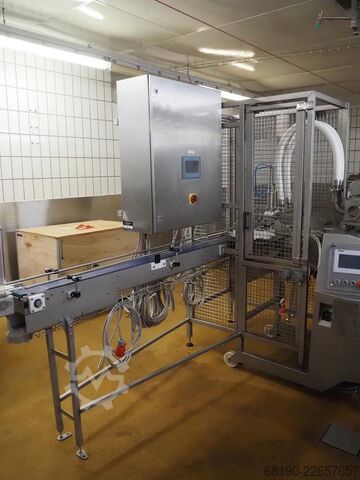Burklinje (upp till 2000 burkar/tim) Handtmann / Stiller VF830+Verbufa+STA2000