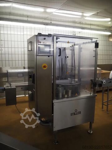 Burklinje (upp till 2000 burkar/tim) Handtmann / Stiller VF830+Verbufa+STA2000