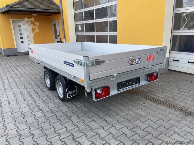 Kipper driezijdig Saris K3 306 170 2700 2 Alu-Schienen 2,7T