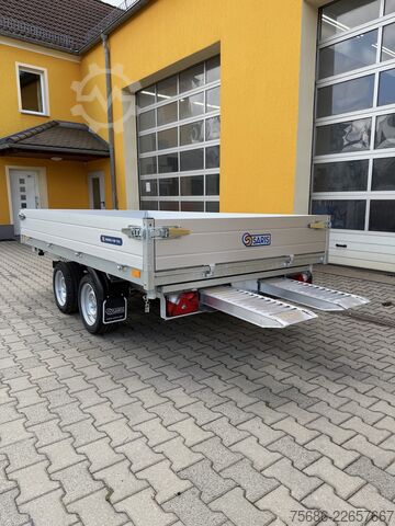 Kipper driezijdig Saris K3 306 170 2700 2 Alu-Schienen 2,7T