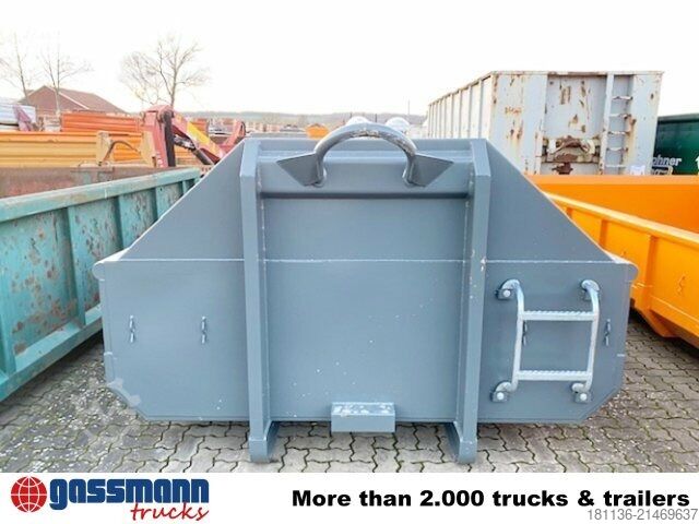 Conteneur à benne amovible  Abrollcontainer mit Klappe ca. 11m³, überfahrbar