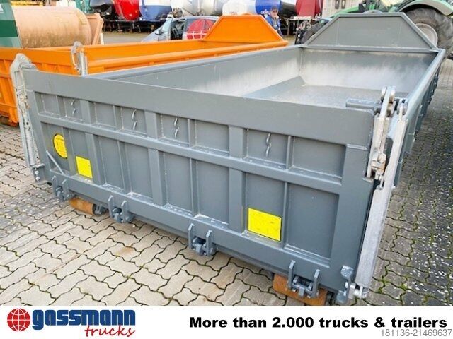 Conteneur à benne amovible  Abrollcontainer mit Klappe ca. 11m³, überfahrbar