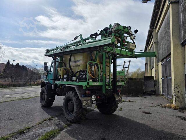 Teherautó alváz UNIMOG U5000 4x4 Chassis, Standklima, 4374/45