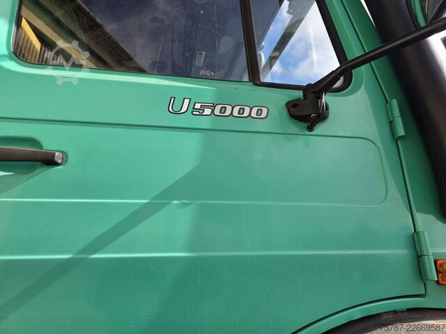 Teherautó alváz UNIMOG U5000 4x4 Chassis, Standklima, 4374/45