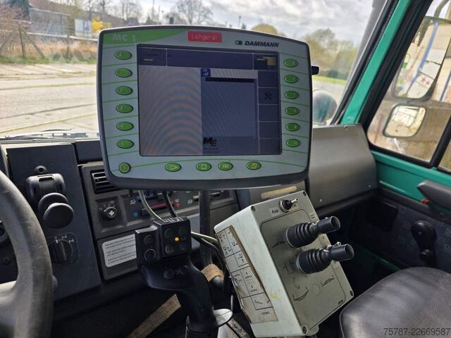Teherautó alváz UNIMOG U5000 4x4 Chassis, Standklima, 4374/45