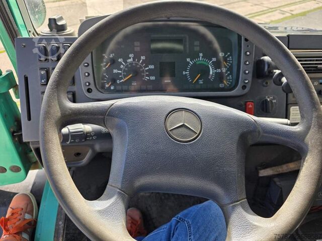 Teherautó alváz UNIMOG U5000 4x4 Chassis, Standklima, 4374/45