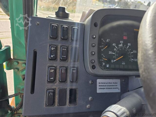 Teherautó alváz UNIMOG U5000 4x4 Chassis, Standklima, 4374/45