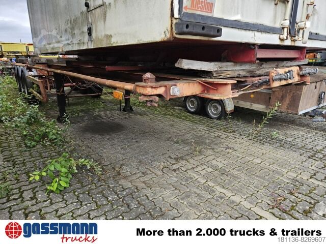 Wissellaadbak oplegger  SAnh Container Chassis