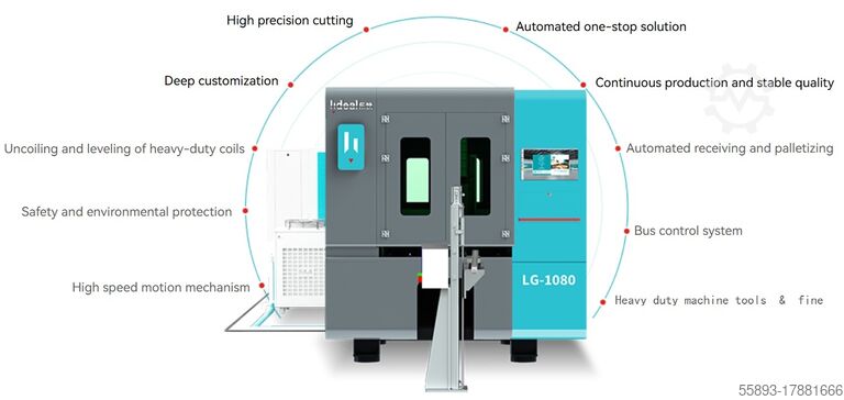 Máquina de corte por láser LEDI Laser LD1080