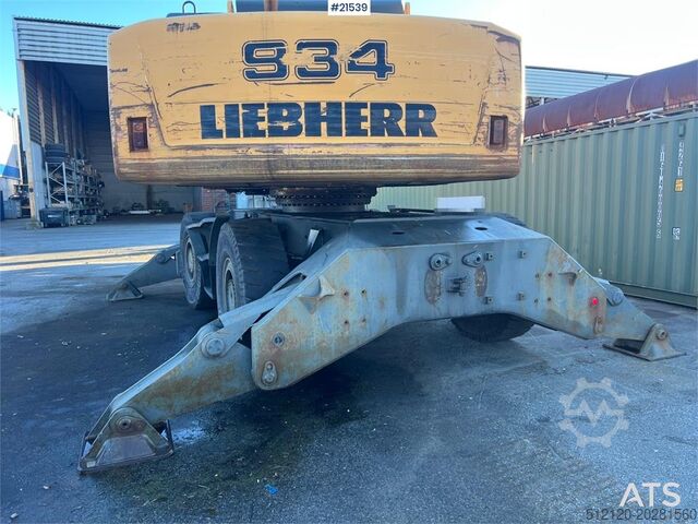 Mobiele graafmachine Liebherr A934C