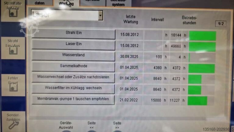 Lézervágó gép TRUMPF TruLaser 3030
