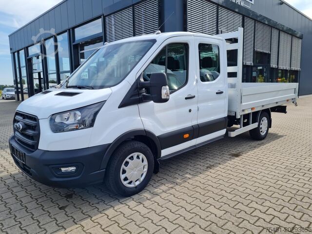 Pick-up bestelwagen Ford Transit 350 Doka L3 L4 Trend RWD AHK KLIMA TEMPOMAT