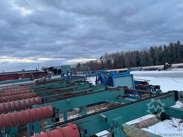 Mașini de transport Roller conveyor with chain cross conveyor