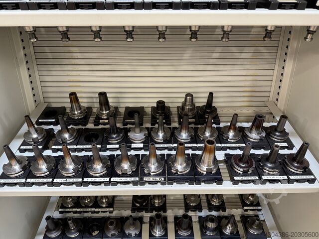 Dispositivo di restringimento porta utensile SK40 con raffreddatore SET Diebold ISG 2202 FKS 04S Kühler Depo SK40 Schrumpfgerät Kühler WKZ Schr