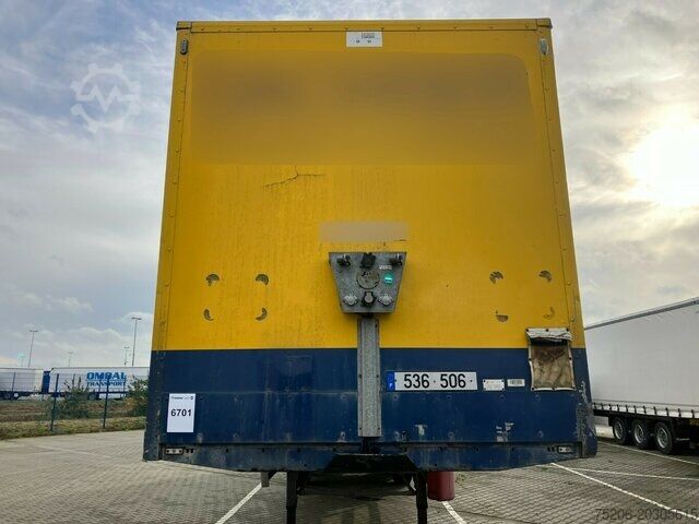 Semirimorchio furgonato Samro SD 28 MHPE