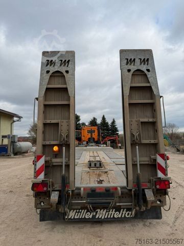 Dieplader oplegger MÜLLER-MITTELTAL Tiefladeanhänger T 3 Profi 30,0 Tiefladeranhänge