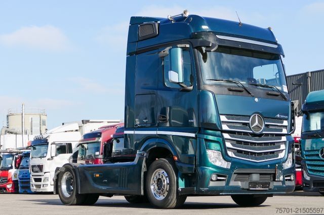 Τυπική μονάδα τράκτορα MERCEDES-BENZ Actros 1851 Bigspace Retarder XL-Tank Blatt/Luft