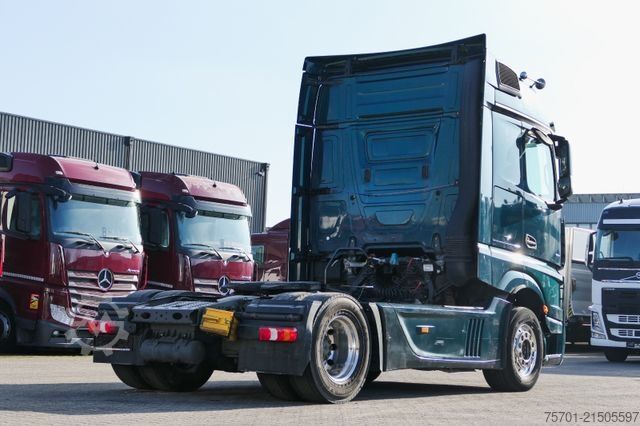 Τυπική μονάδα τράκτορα MERCEDES-BENZ Actros 1851 Bigspace Retarder XL-Tank Blatt/Luft